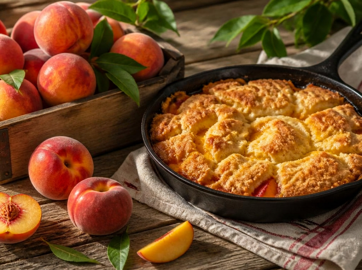Grandma's Peach Cobbler