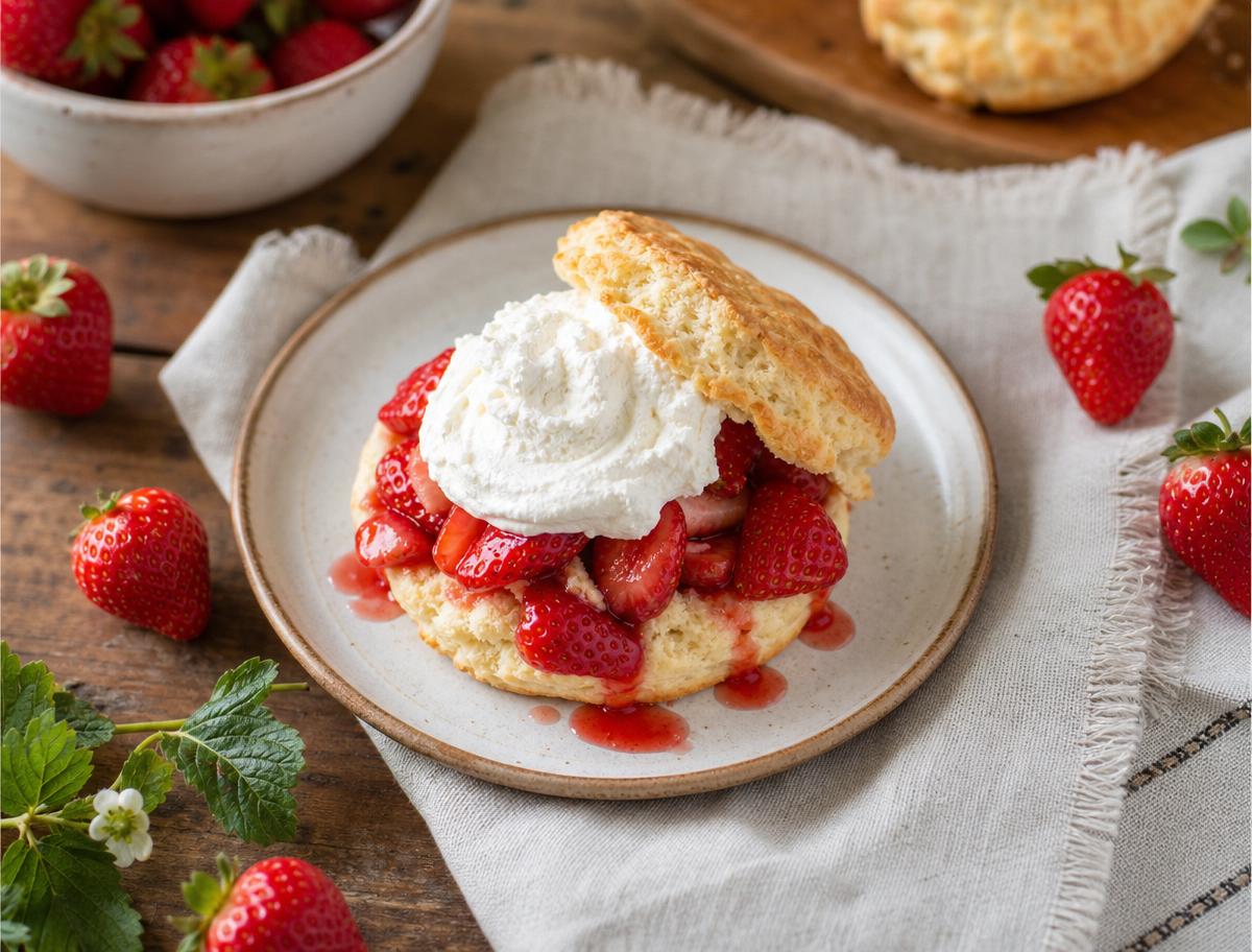 June Strawberry Shortcake